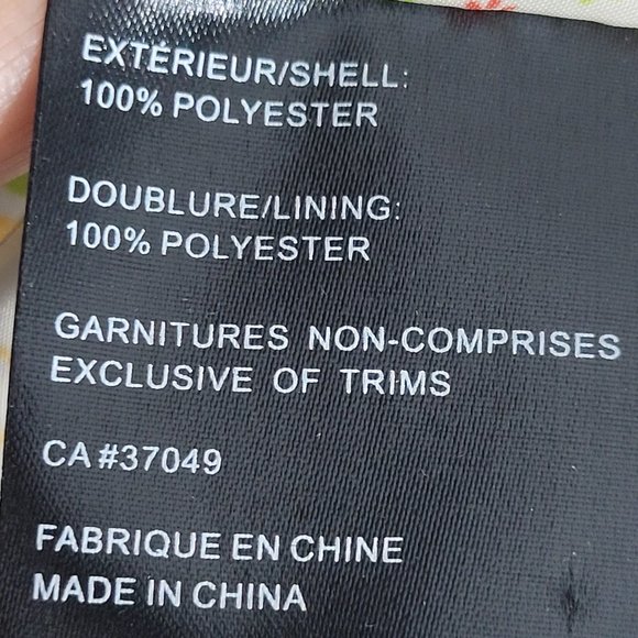 Marie Claire Boutiques Women's Black Button Up Polyester Trench Coat Jacket M - Picture 7 of 11